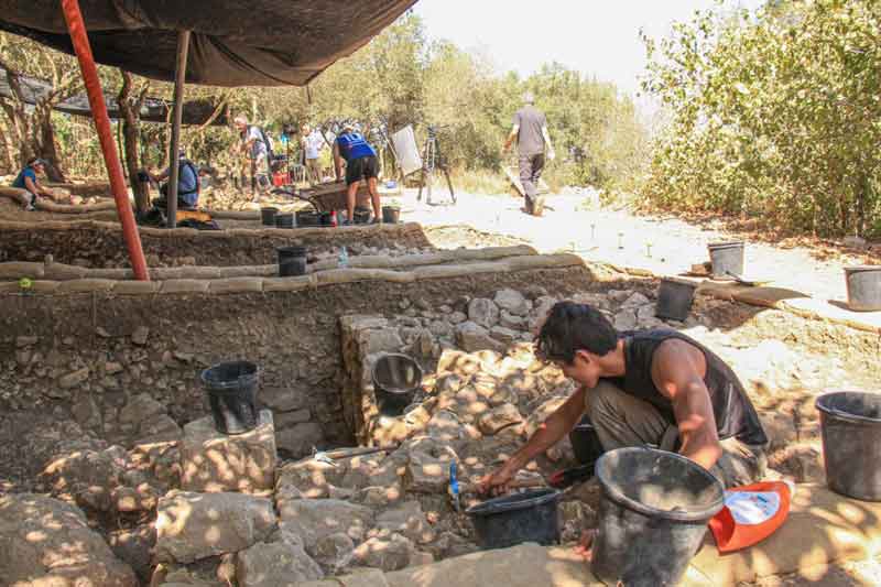 Emmaus archaeology excavation 