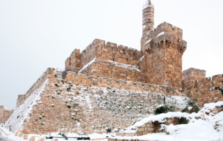 Winter in Jerusalem, Israel