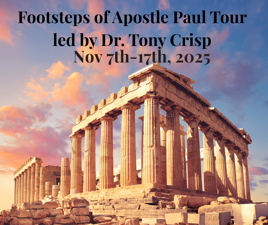 Dr Crisp greece tour