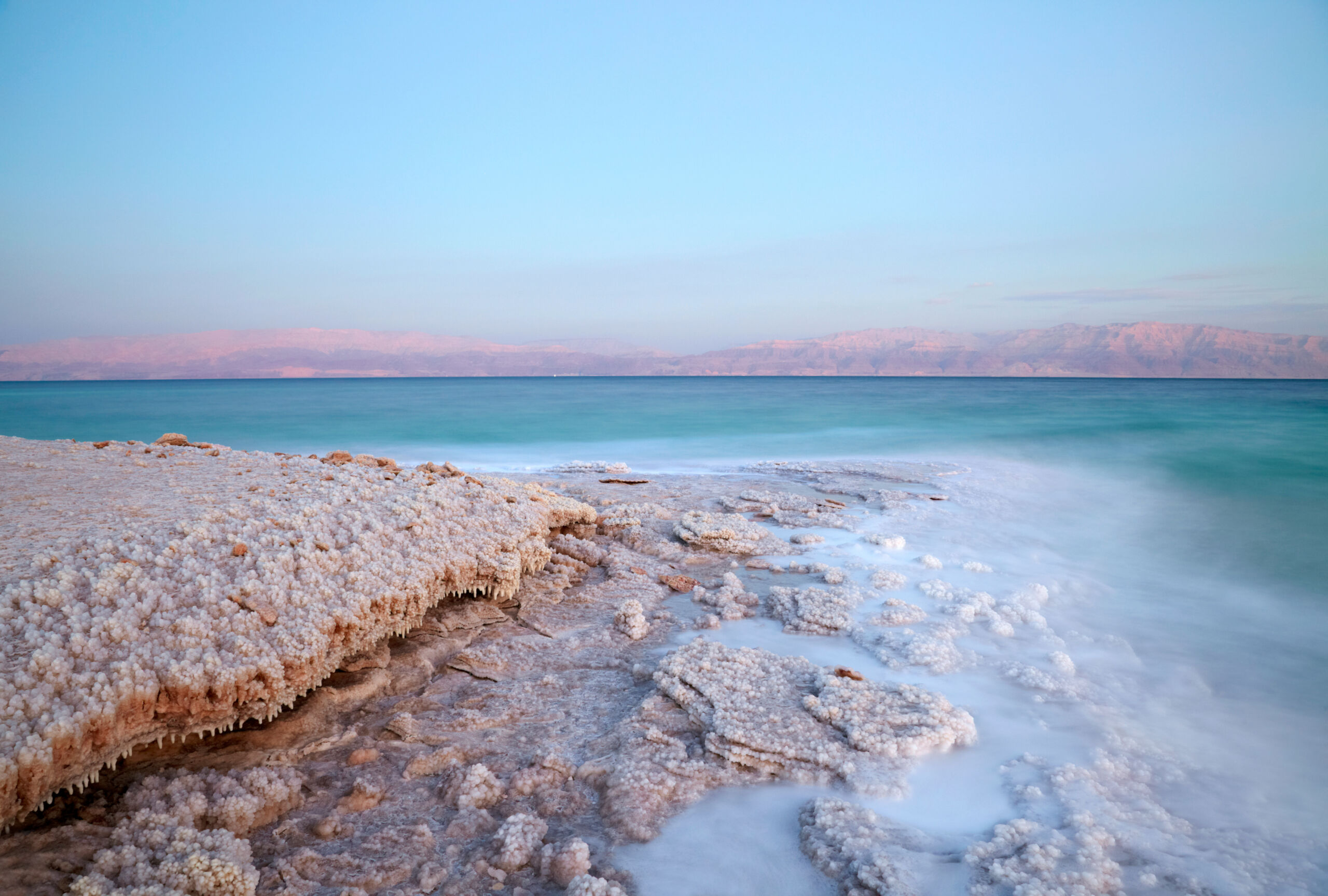 Dead Sea coastline