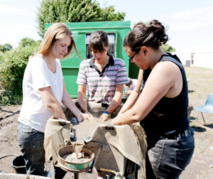 archaeology sifting