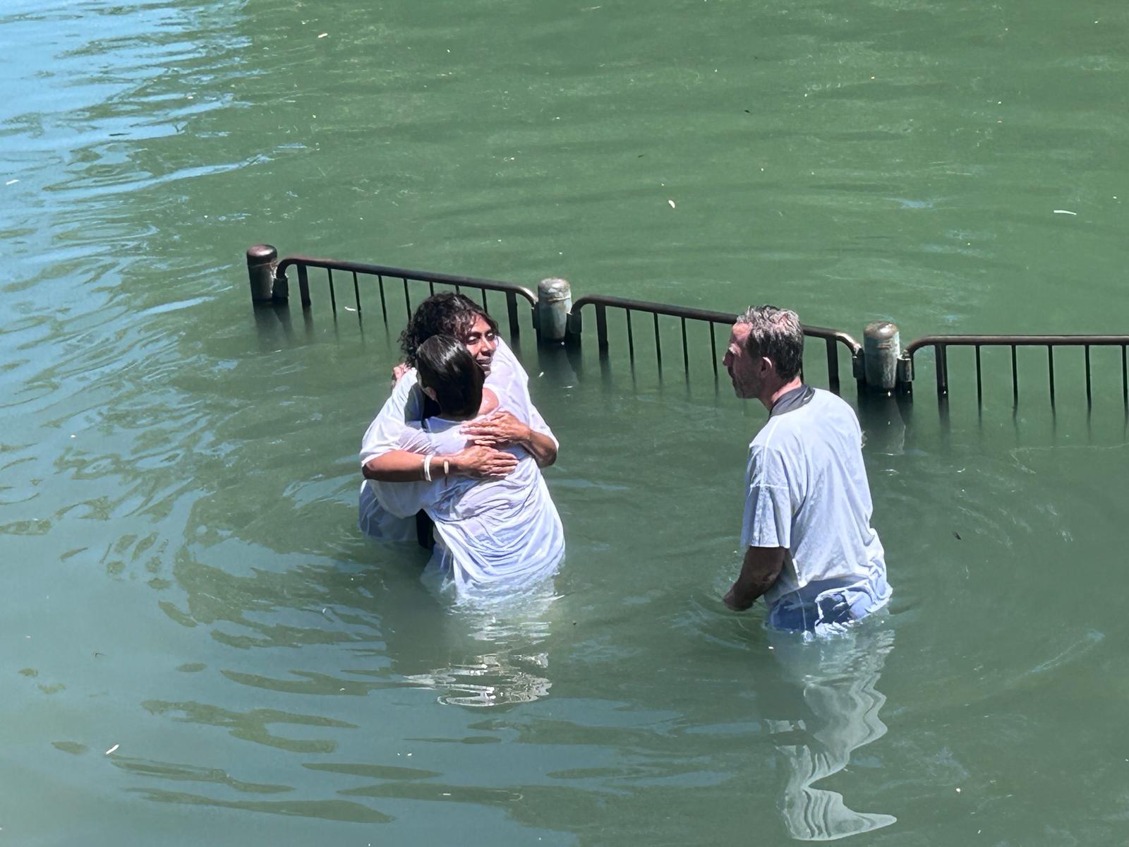 Jordan river baptism